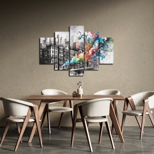 Kép - Ipari élet (150x105 cm)