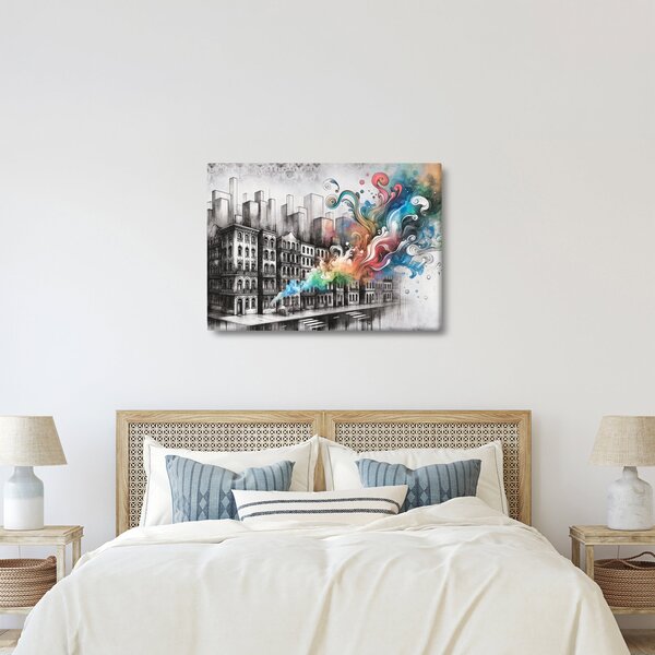 Kép - Ipari élet (70x50 cm)