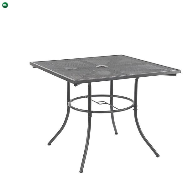 Melfi fém mesh kerti asztal 91,5x91,5x71 cm
