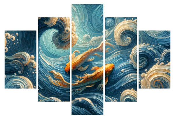 Kép - Aranyhalak (150x105 cm)