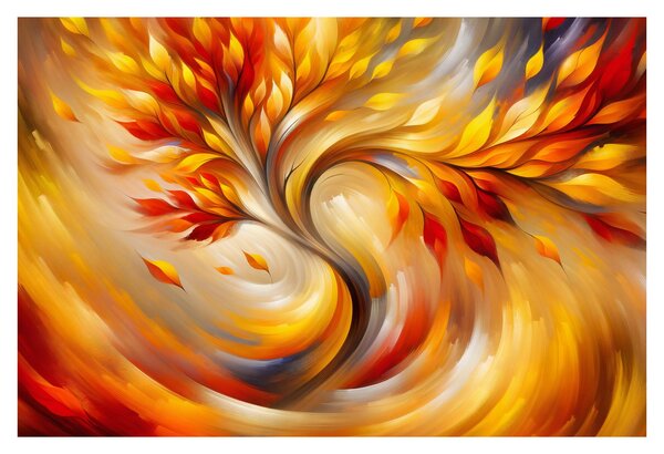 Kép - Őszi fa (90x60 cm)