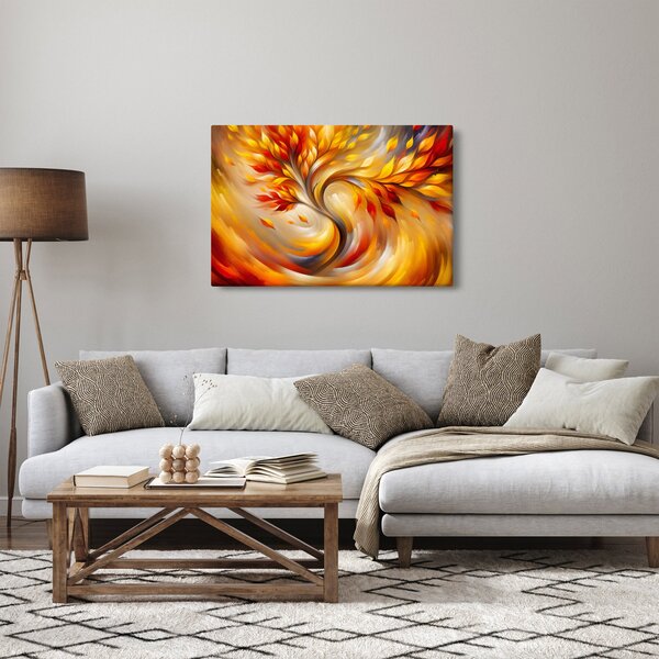 Kép - Őszi fa (90x60 cm)