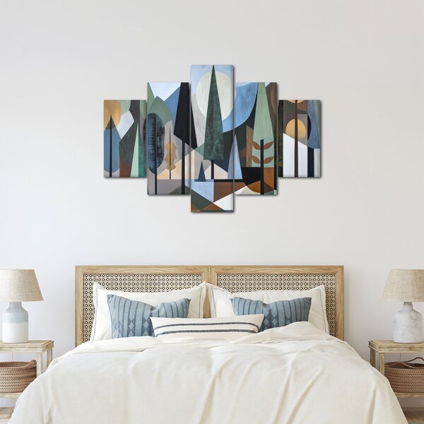 Kép - Természetes geometriai absztrakció II. (150x105 cm)