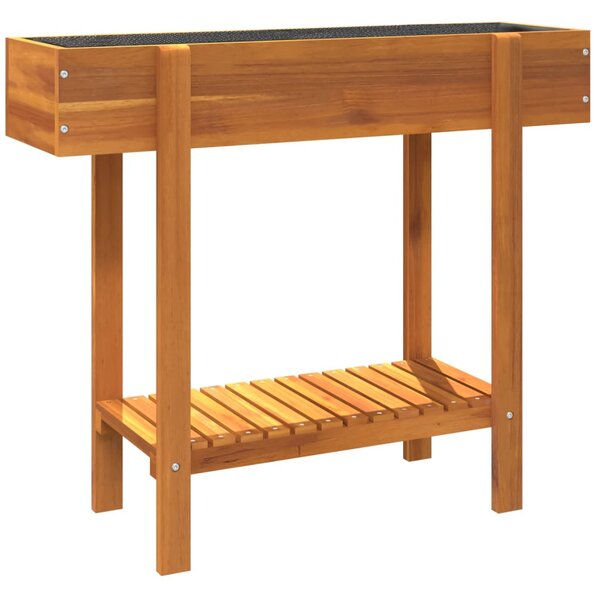 VidaXL tömör akácfa kerti magaságyás 90 x 30 x 75 cm