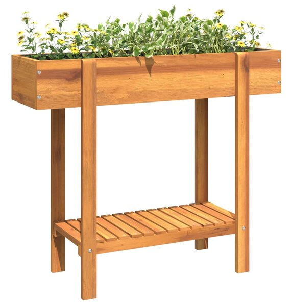 VidaXL tömör akácfa kerti magaságyás 90 x 30 x 75 cm