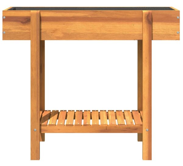 VidaXL tömör akácfa kerti magaságyás 90 x 30 x 75 cm