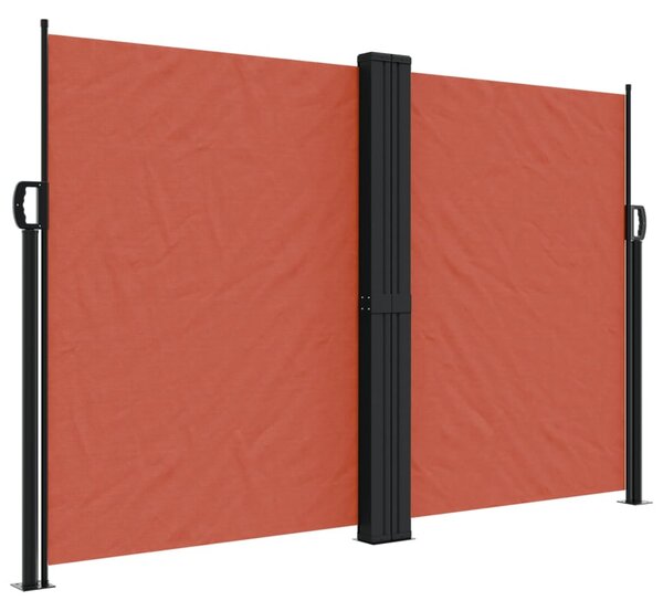 Terrakotta behúzható oldalsó napellenző 160 x 1200 cm