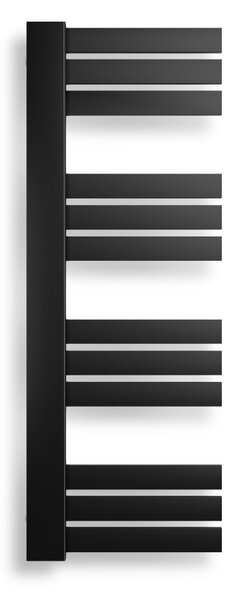 Weberg Ervin design törölközőszárító radiátor 110x40 cm (fekete)