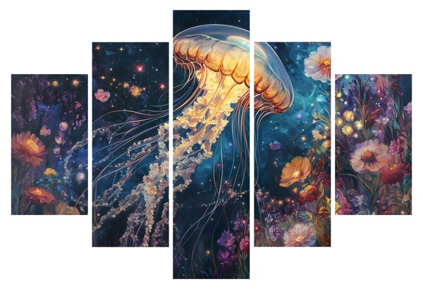 Kép - Varázslatos medúza (150x105 cm)