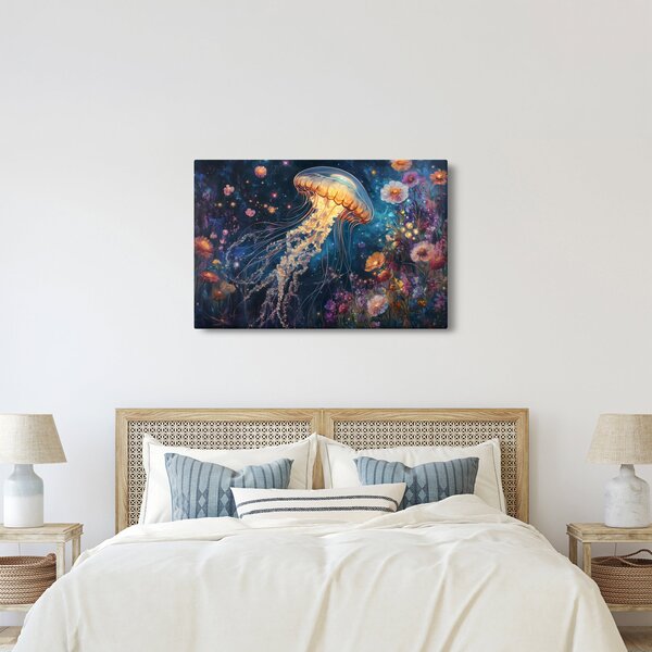 Kép - Varázslatos medúza (90x60 cm)