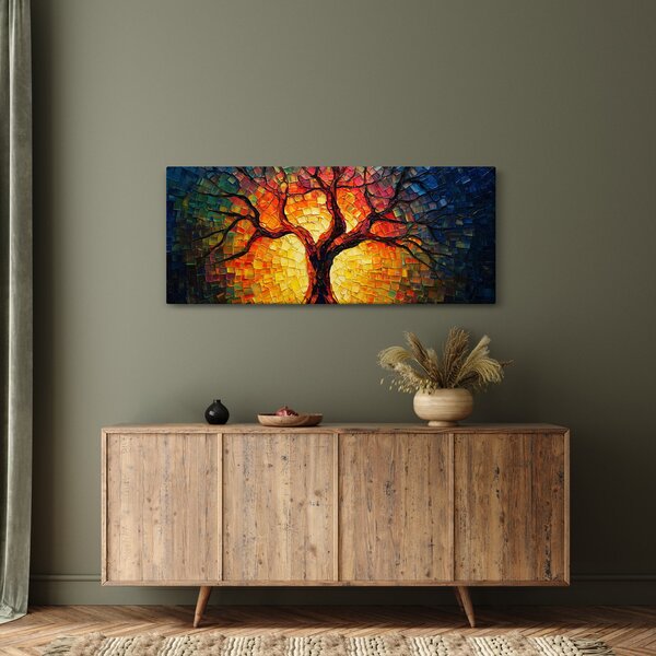 Kép - Az élet fája mozaikban (120x50 cm)
