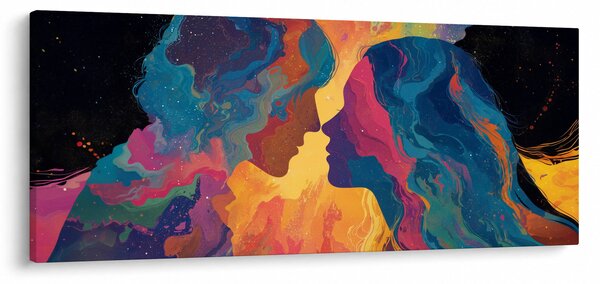 Kép - Kozmikus szerelem (120x50 cm)