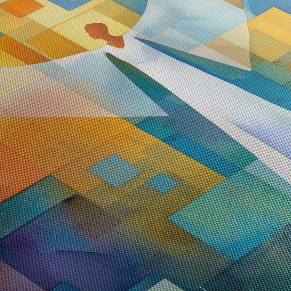 Kép - Geometrikus angyal (90x60 cm)