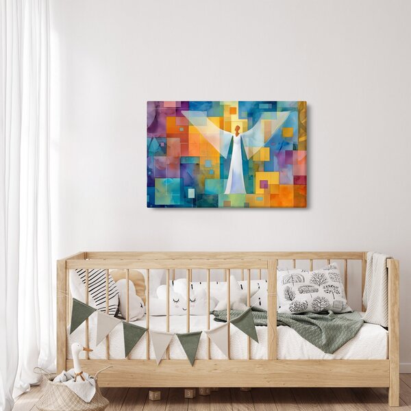 Kép - Geometrikus angyal (90x60 cm)