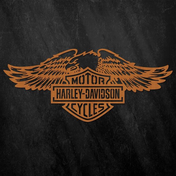 DUBLEZ | Fakép - Harley Davidson logó