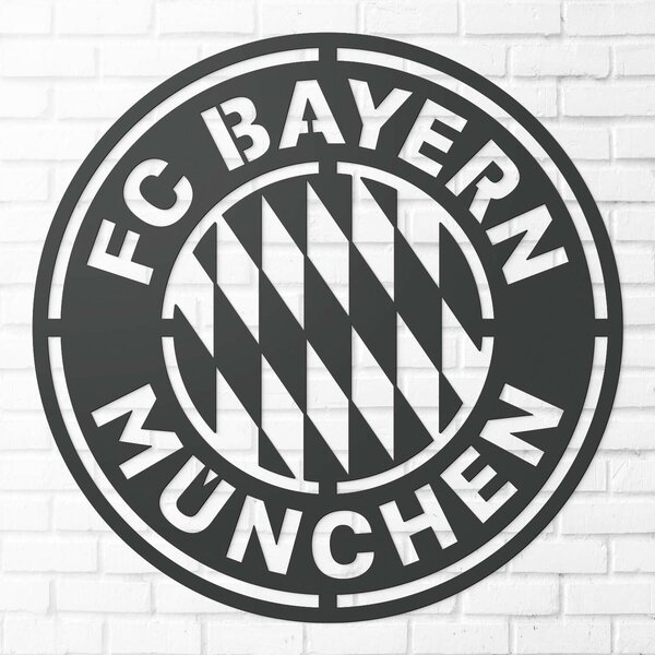 DUBLEZ | Fából készült logó - FC Bayern München
