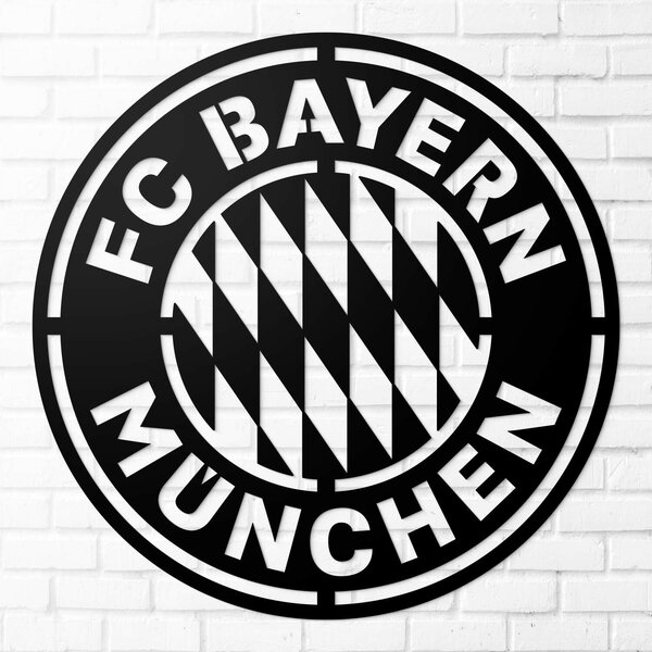 DUBLEZ | Fából készült logó - FC Bayern München