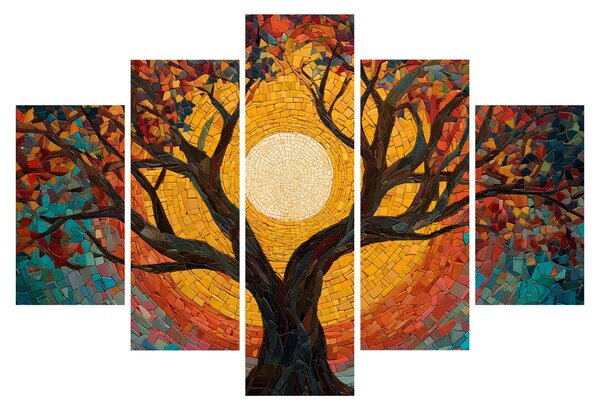 Kép - Nap az élet fájának koronájában (150x105 cm)