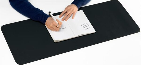 Könyökalátét, 800x300 mm, kétoldalas, SIGEL, fekete-piros (SISA603)