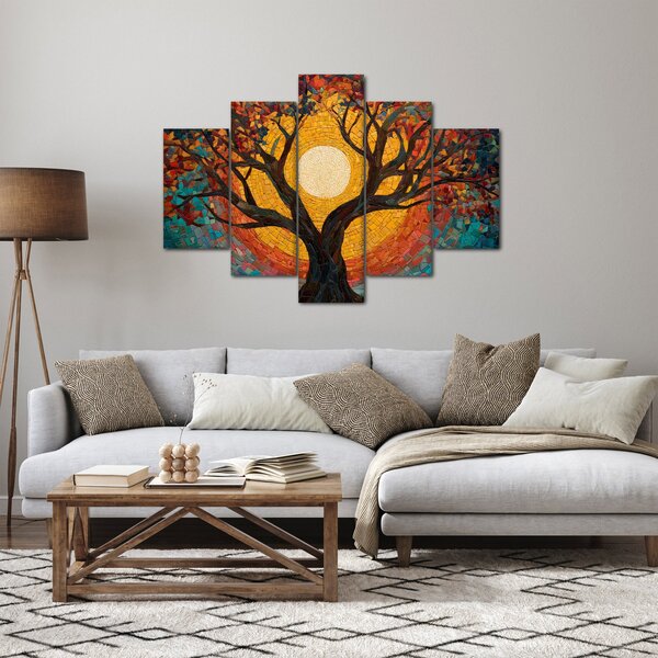 Kép - Nap az élet fájának koronájában (150x105 cm)