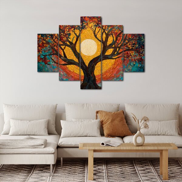 Kép - Nap az élet fájának koronájában (150x105 cm)