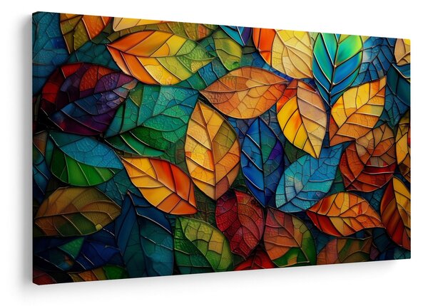 Kép - Levélmozaik (90x60 cm)