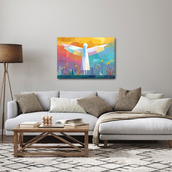 Kép - Virágok őrzője (70x50 cm)