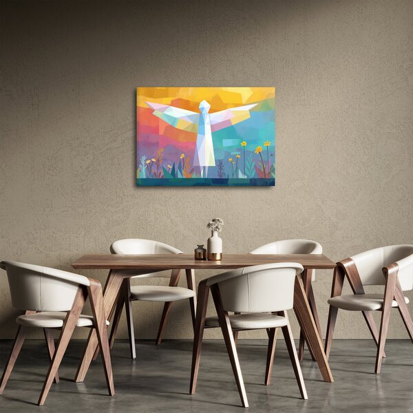 Kép - Virágok őrzője (70x50 cm)