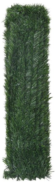 Zöld műfűkerítés 1x5 m