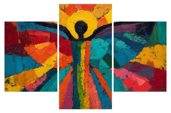 Kép - Festett angyal (90x60 cm)