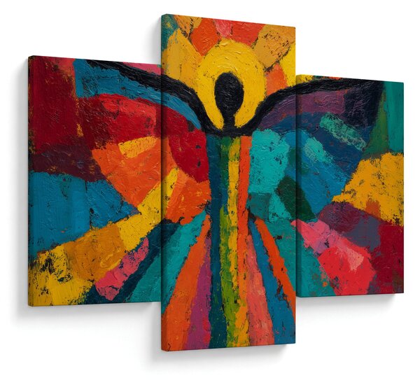 Kép - Festett angyal (90x60 cm)
