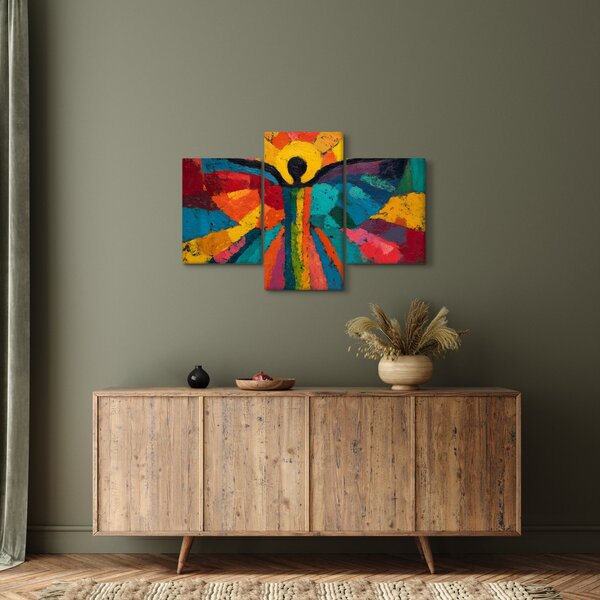 Kép - Festett angyal (90x60 cm)