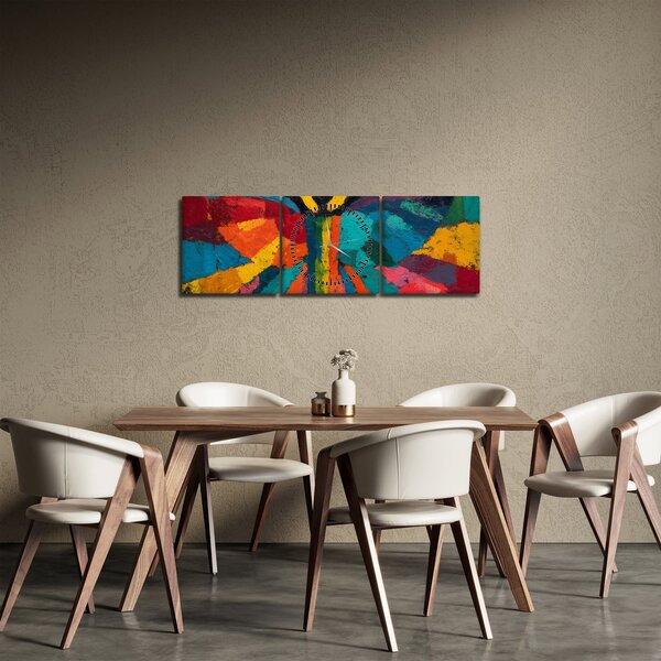 Kép - Festett angyal (órával) (90x30 cm)