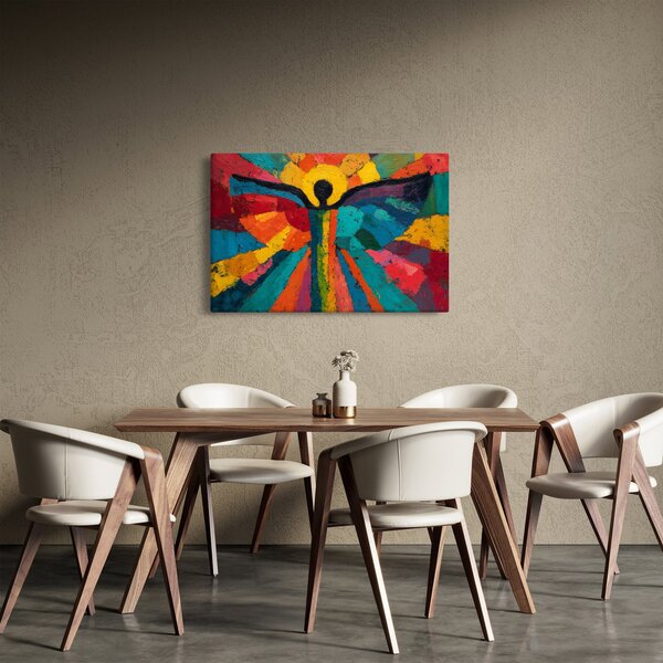 Kép - Festett angyal (90x60 cm)