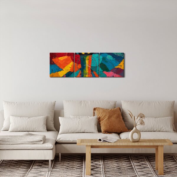 Kép - Festett angyal (órával) (90x30 cm)