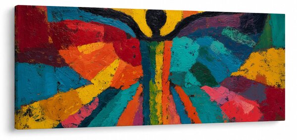 Kép - Festett angyal (120x50 cm)