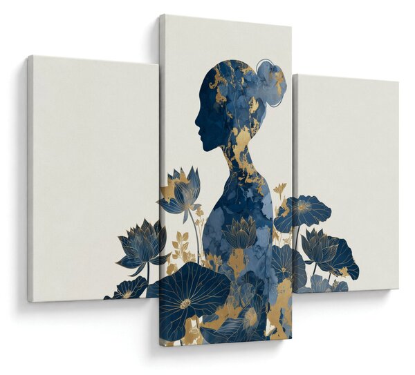 Kép - Márvány női profil (90x60 cm)