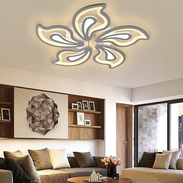 LED DESIGN MENNYEZETI LÁMPA+vezérlés 125W