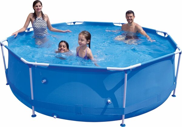 Bestway fémkeretes medence, 305x76 cm, 4500 liter, minden tartozékkal