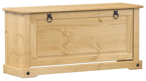 Corona tömör fenyőfa cipőszekrény 99x32x47 cm