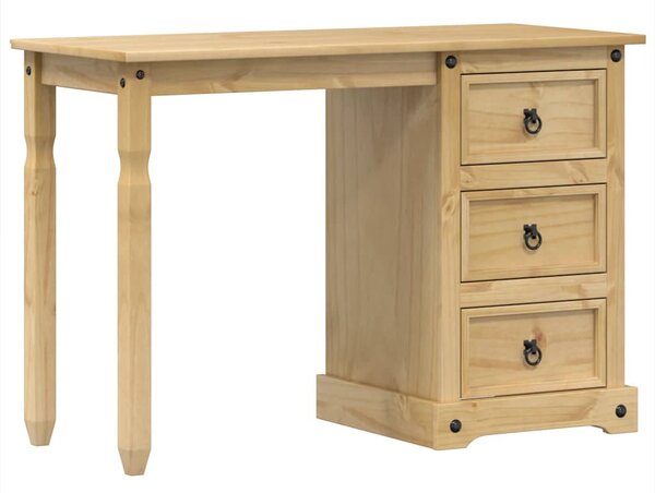 Corona tömör fenyőfa fésülködőasztal 110x47x75 cm