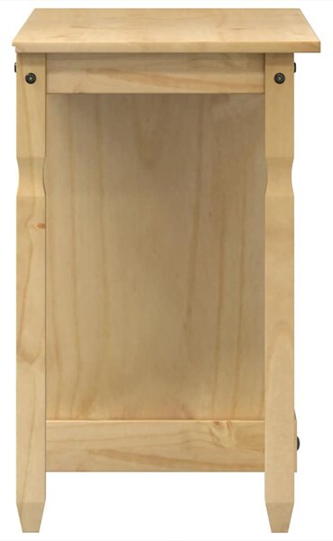 Corona tömör fenyőfa fésülködőasztal 110x47x75 cm