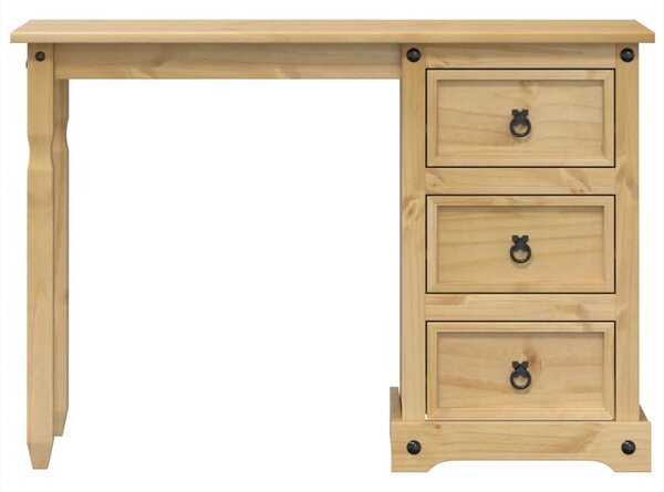 Corona tömör fenyőfa fésülködőasztal 110x47x75 cm