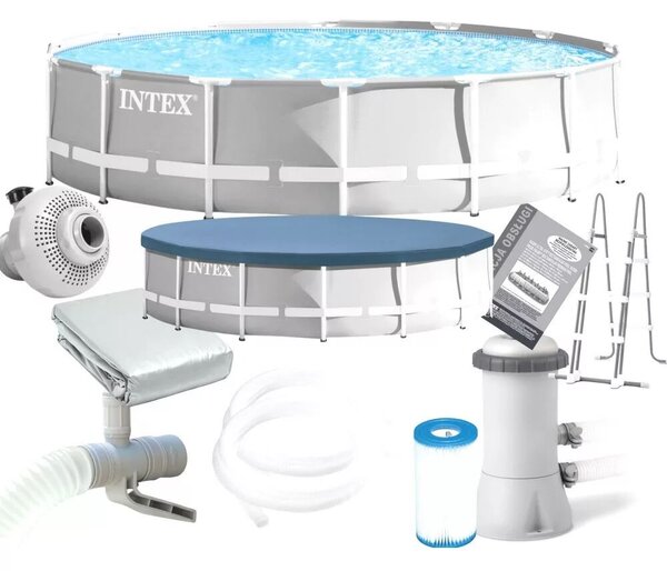 INTEX MetalPrism Set medence 427 x 107 cm (26720)