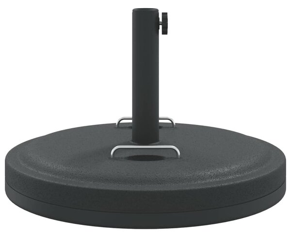 Fogantyús kerek napernyőtalp rúdhoz Ø38 / 48 mm 25 kg