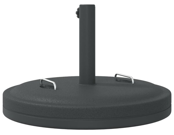 Fogantyús kerek napernyőtalp rúdhoz Ø38 / 48 mm 25 kg