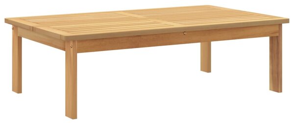 Tömör akácfa kerti asztal 100 x 60 x 30 cm