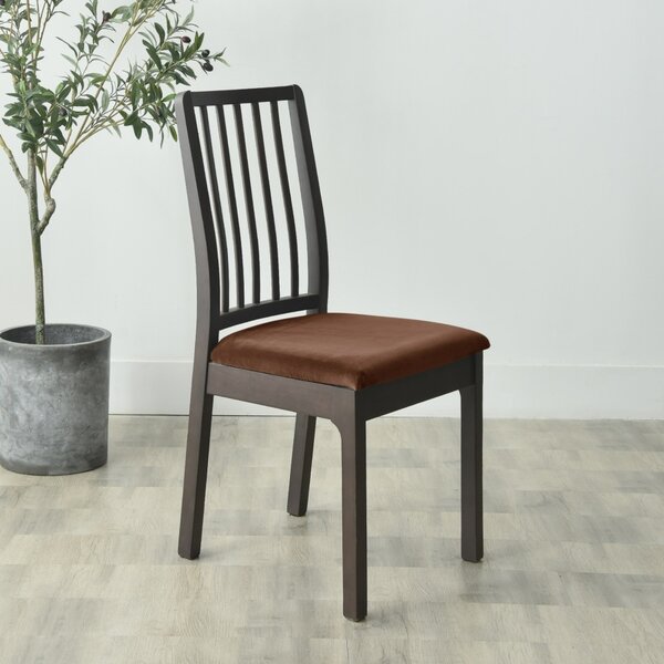 Bársonyos székhuzat levehető ülőrészre (barna)