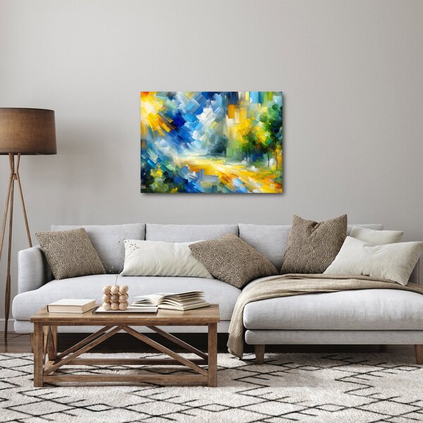 Kép - Absztrakt napos nap (70x50 cm)