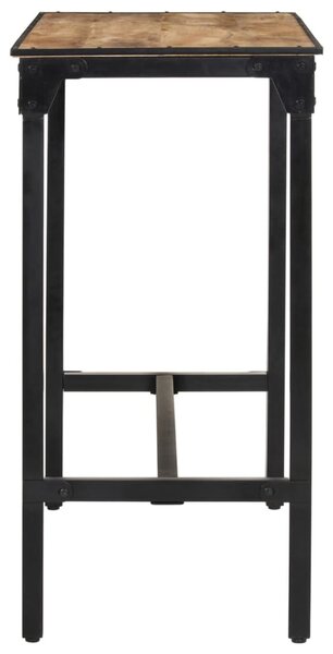 Tömör nyers mangófa bárasztal 110x55x107 cm